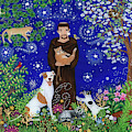 St. Francis and Gus Pet Portrait